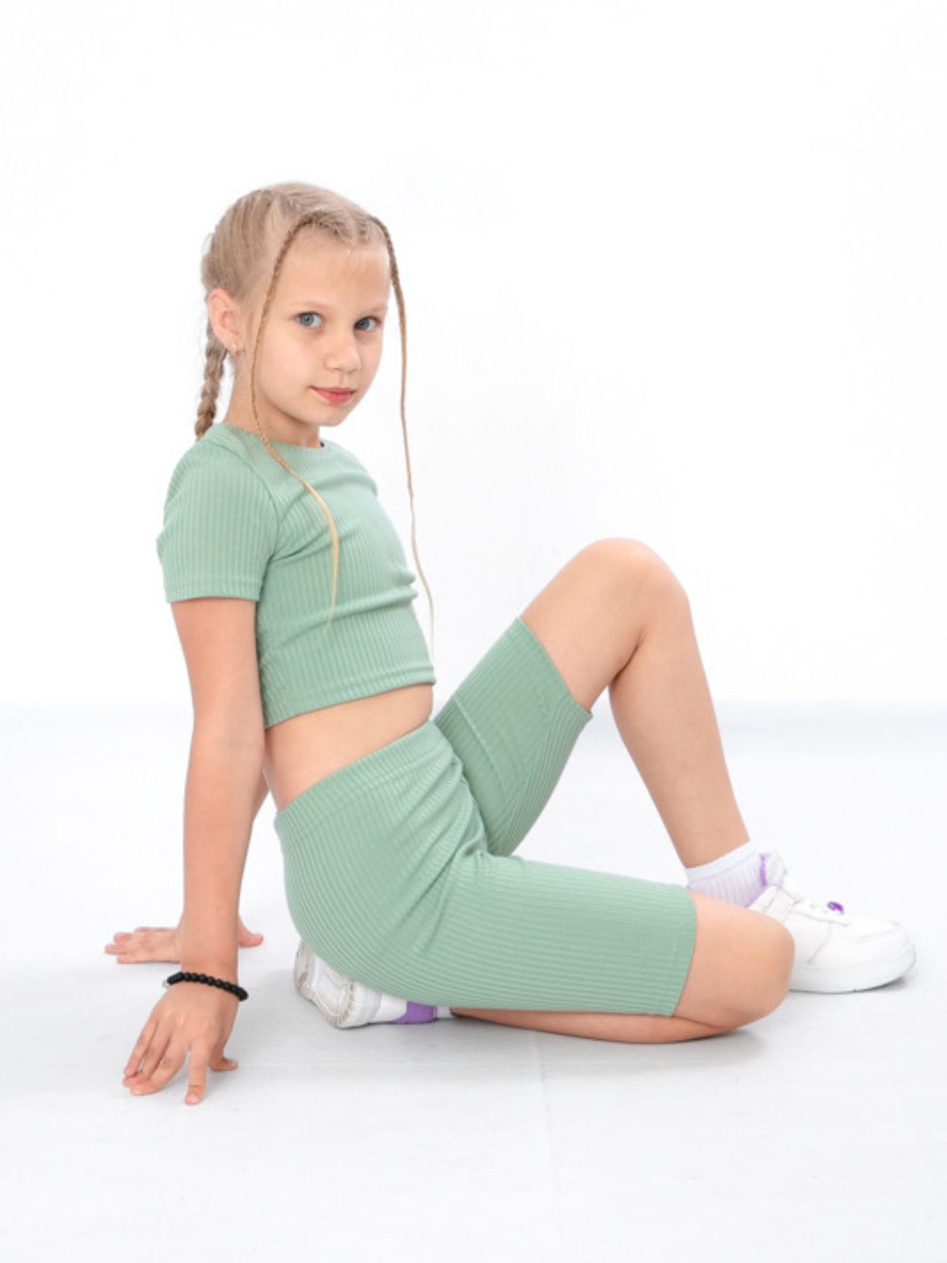 Повсякденний костюм Носи своє модель 6381-103-1-m-qtno-zelenij Фото