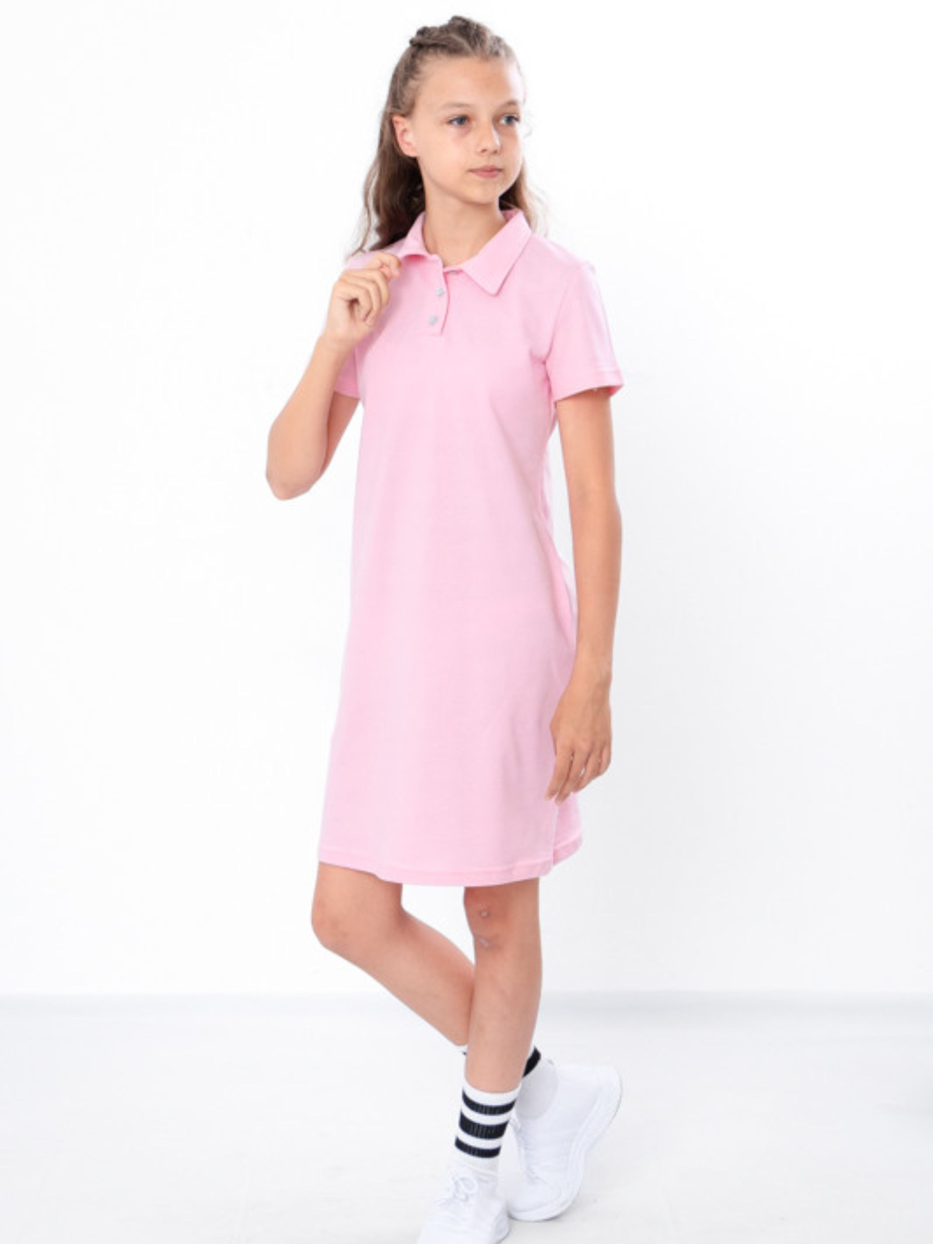 Сукня-футболка Носи своє модель 6211-091-svtlo-rozhevij Фото