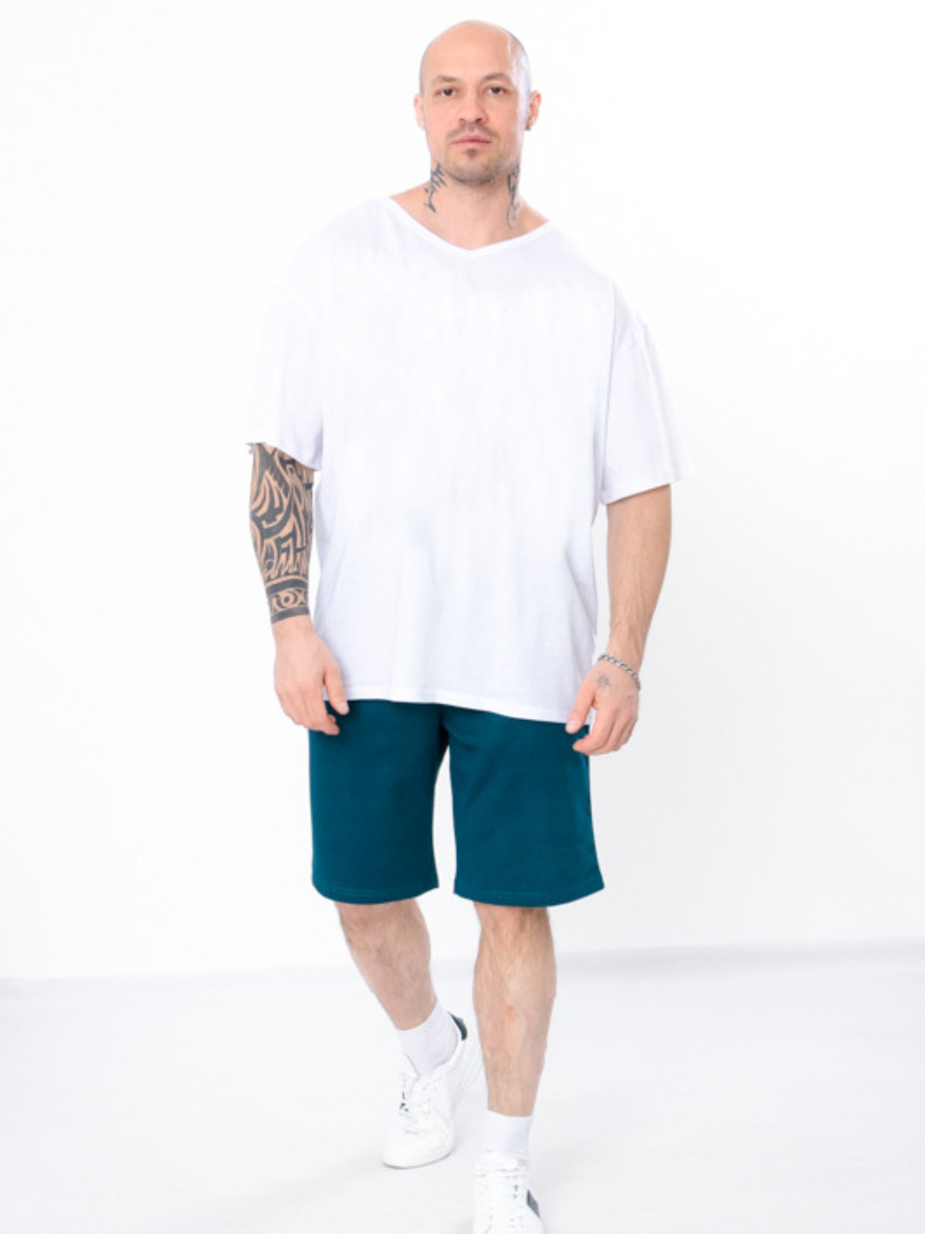 Повседневные шорты Носи своє модель 8123-057-temno-smaragdovij Фото