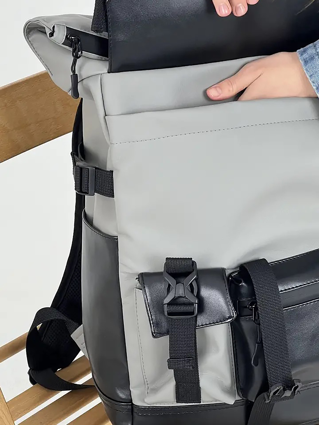 Повседневный рюкзак Tobeyou Rollnew модель 2107656097 Фото