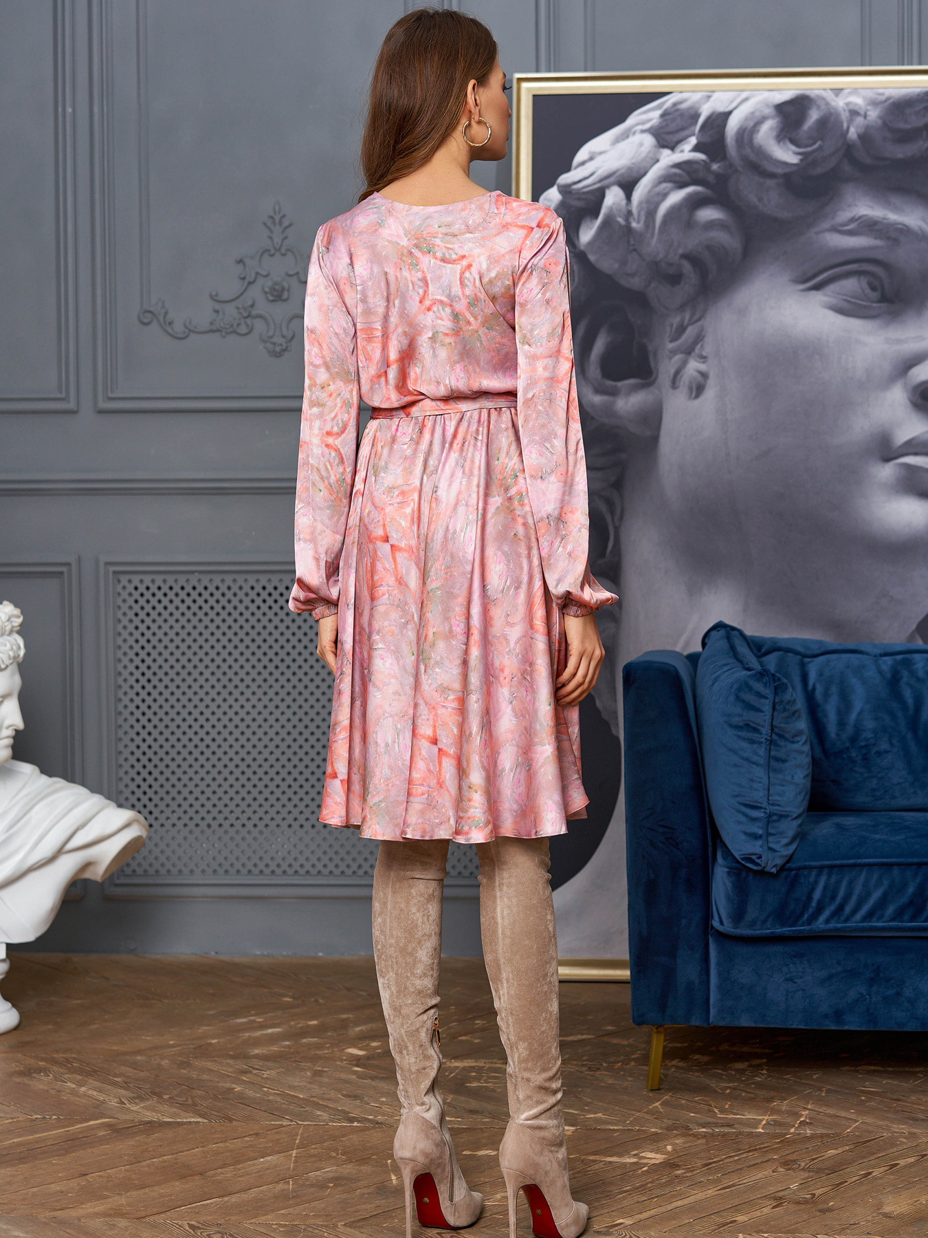 Платье мини Jadone Fashion модель Hloriy_persykovyy Фото