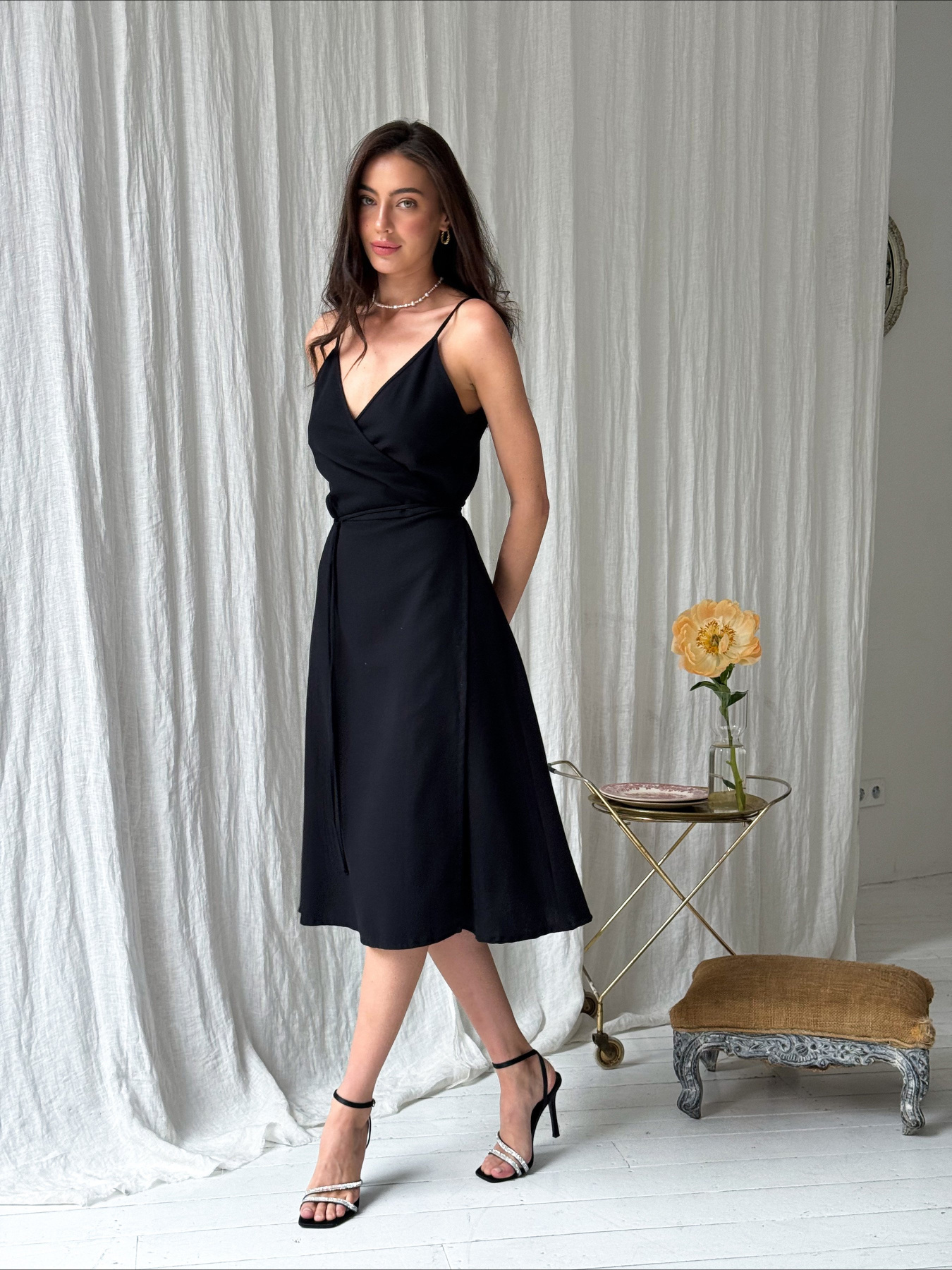 Сукня міді ART KNIT модель 35599 Фото