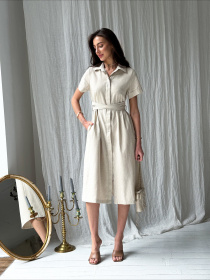 Сукня міді ART KNIT модель 35607 Сукня міді ART KNIT модель 35607 Фото