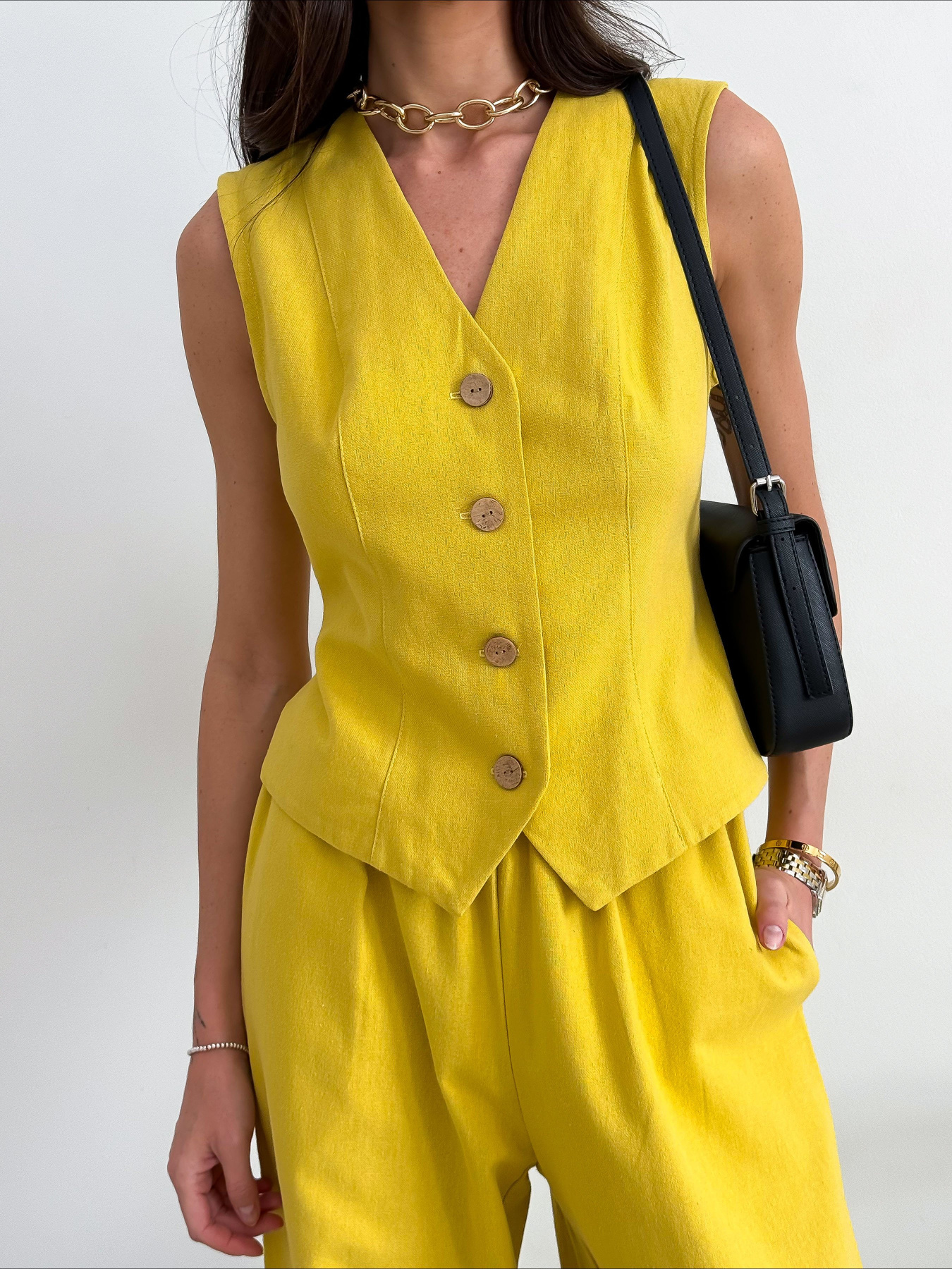 Классический жилет ART KNIT модель 35139 Фото