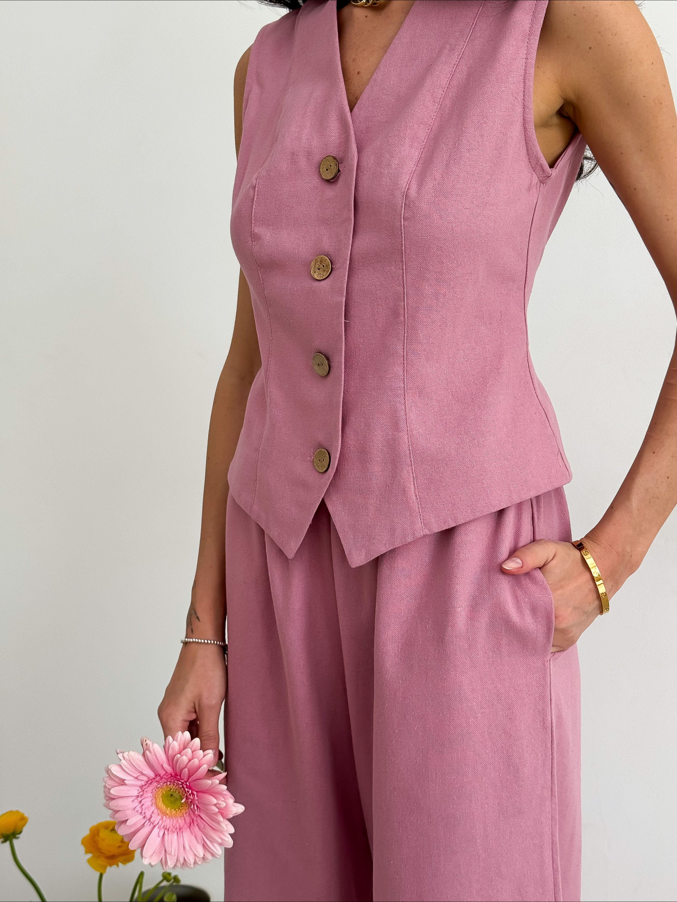 Жилет классический ART KNIT модель 35153 Фото