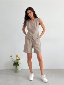 Жилет классический ART KNIT модель 35155 Фото