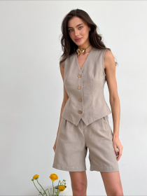 Жилет классический ART KNIT модель 35155 Фото