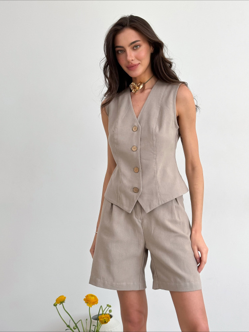 Жилет классический ART KNIT модель 35155 Фото