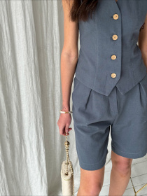 Жилет классический ART KNIT модель 35571 Фото