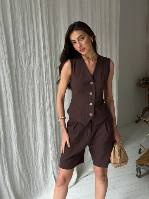 Жилет классический ART KNIT модель 35569 Фото