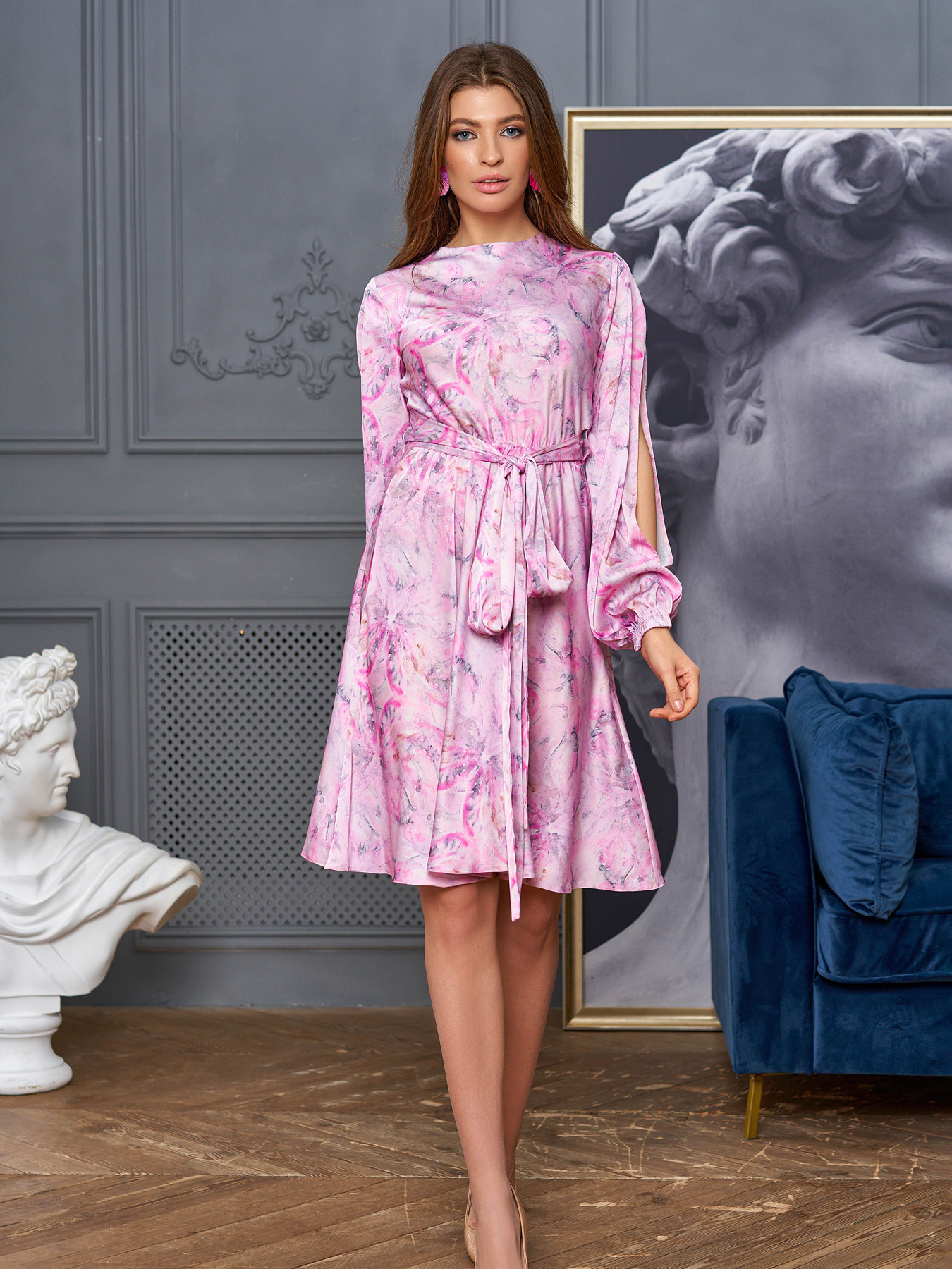 Платье мини Jadone Fashion модель Hloriy_roz Фото