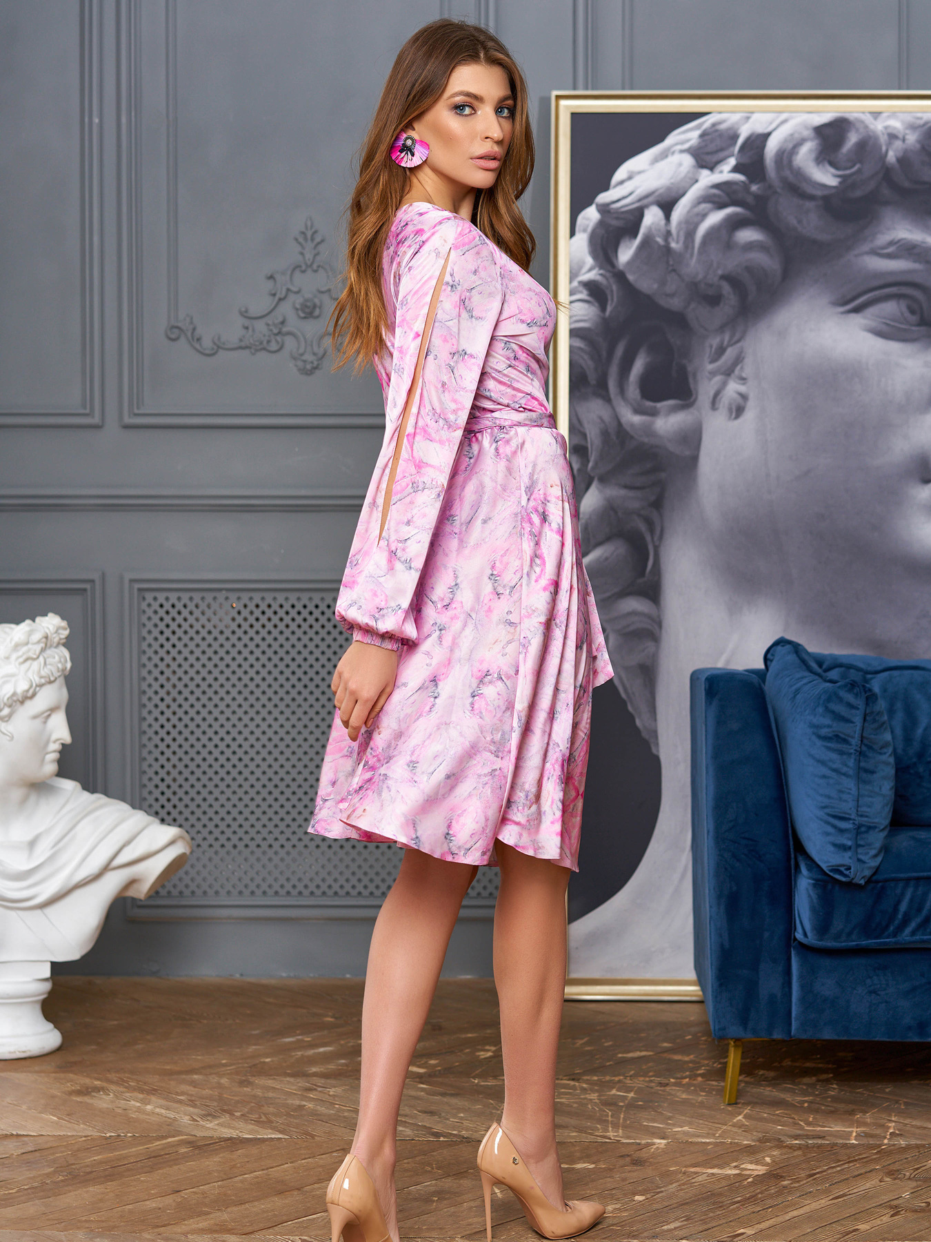 Платье мини Jadone Fashion модель Hloriy_roz Фото