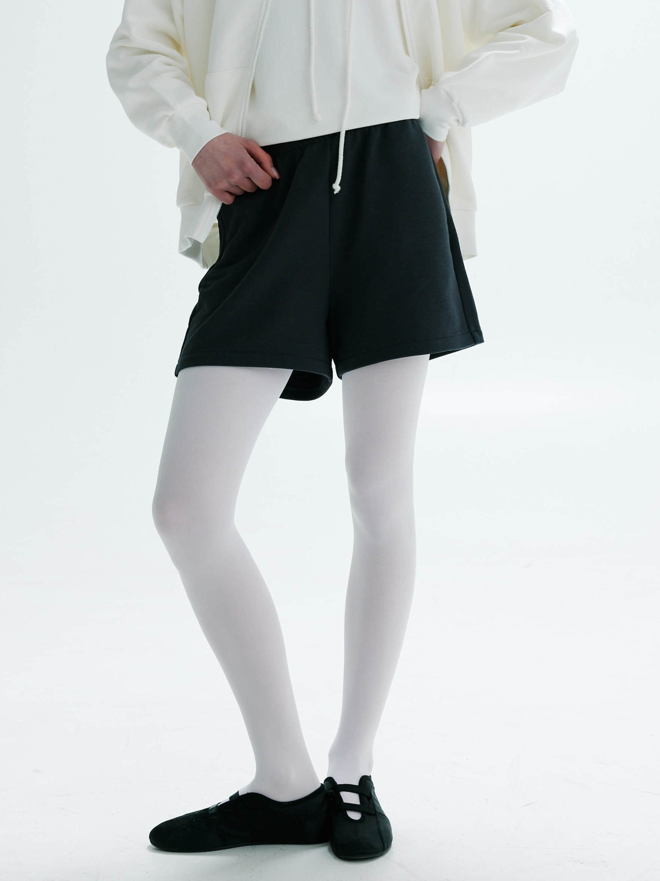 Шорты Роза модель 231112_black Фото