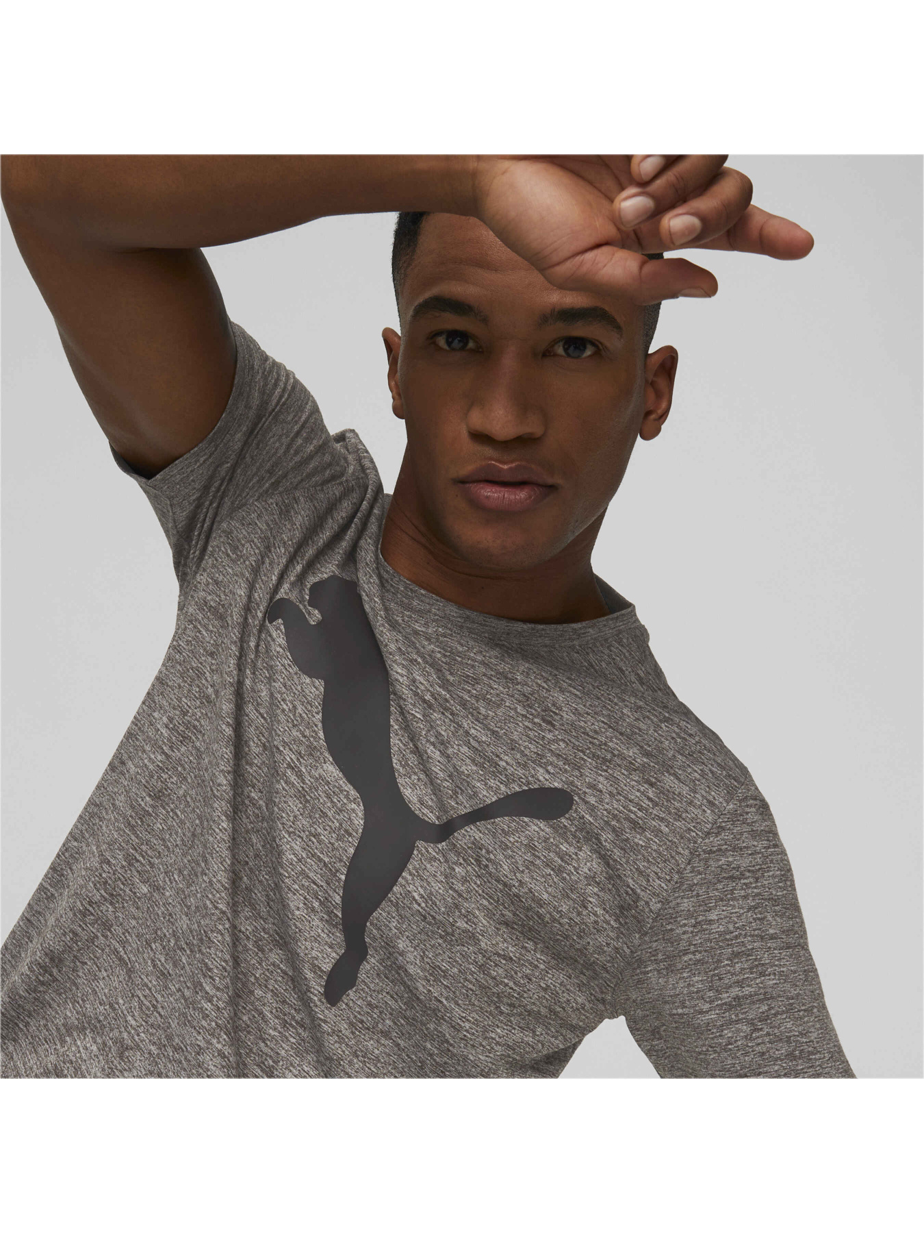 Футболка спортивная PUMA Train Fav Heather Cat Tee модель 522352 Фото