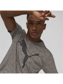 Спортивная футболка PUMA Train Fav Heather Cat Tee модель 522352 Фото