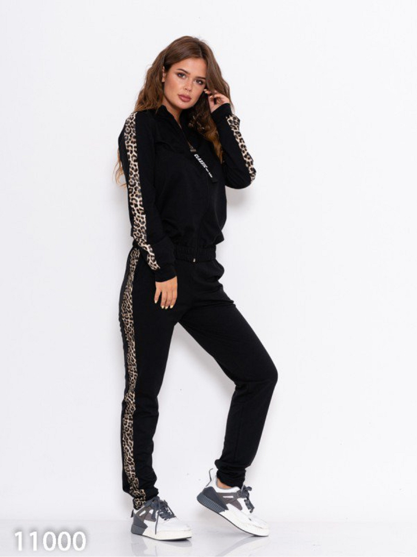 Спортивный костюм ISSA Plus модель 11000_черный Фото