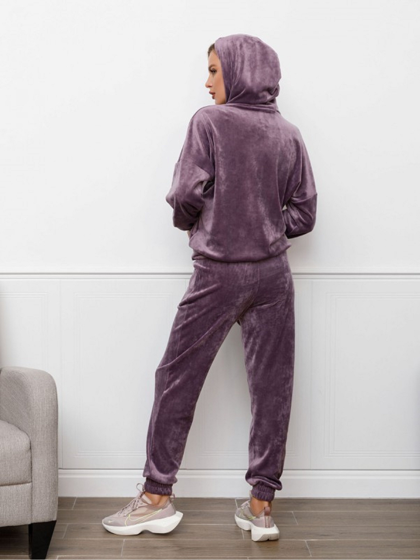 Спортивный костюм ISSA Plus модель SA-78_сиреневый Фото