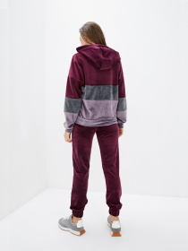 Спортивний костюм ISSA Plus модель SA-186_бордовый Фото