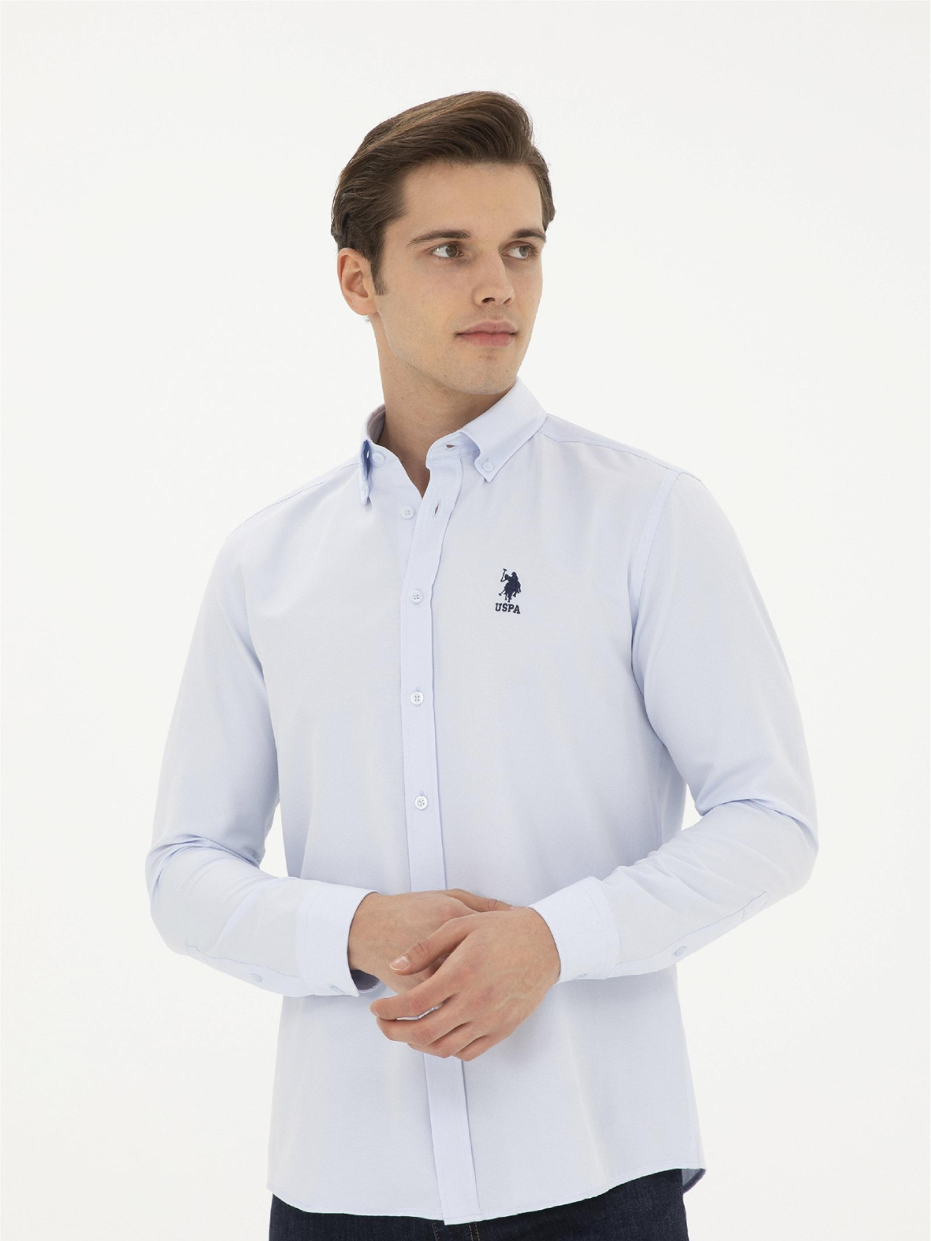 Рубашка US Polo модель G081GL004.000.1829634.VR003 Фото