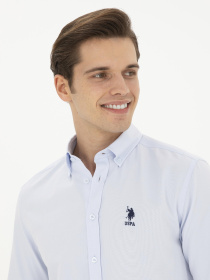 Рубашка US Polo модель G081GL004.000.1829634.VR003 Фото