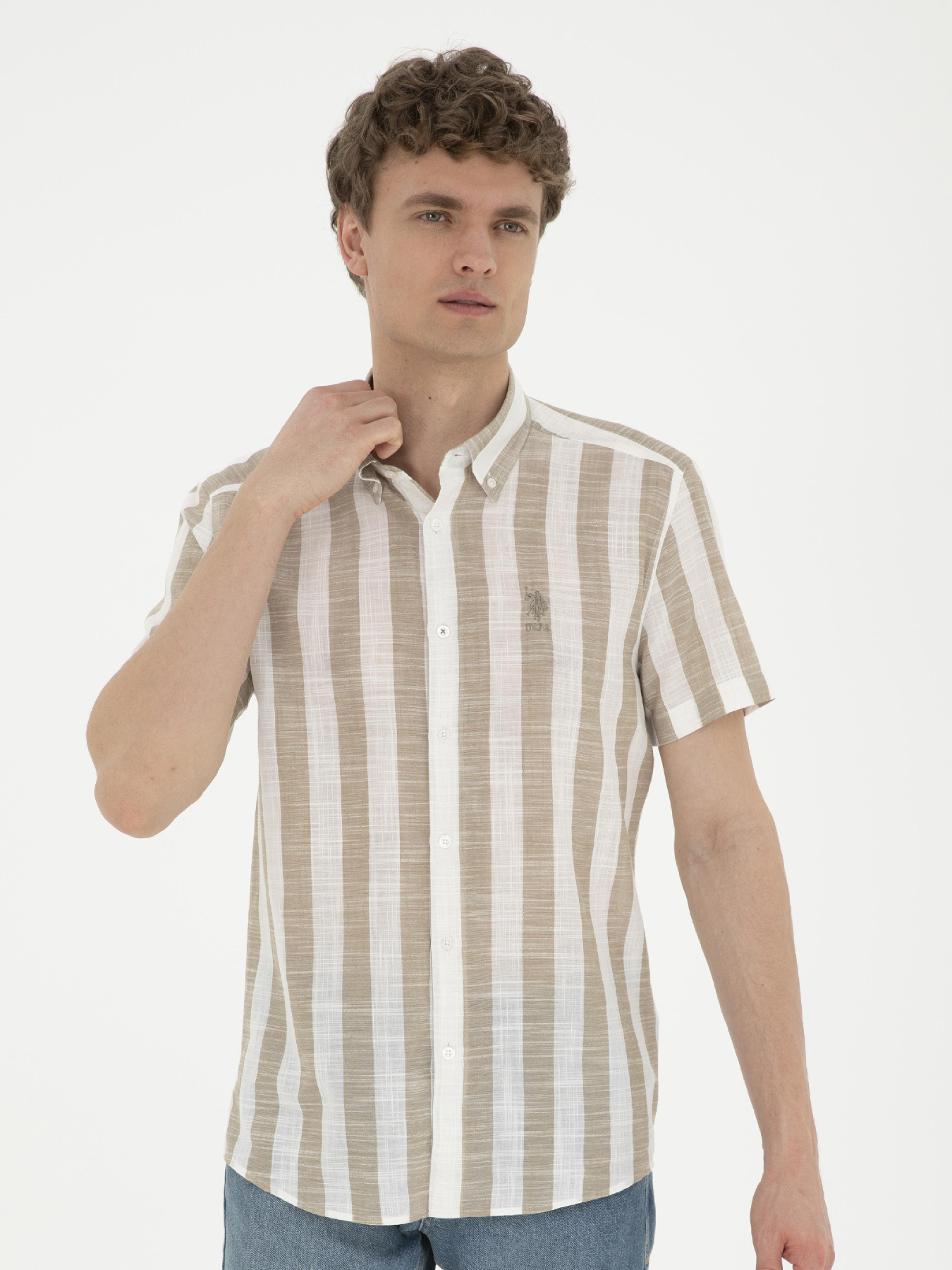 Сорочка повсякденна US Polo модель G081GL004.000.1831392.VR027 Фото