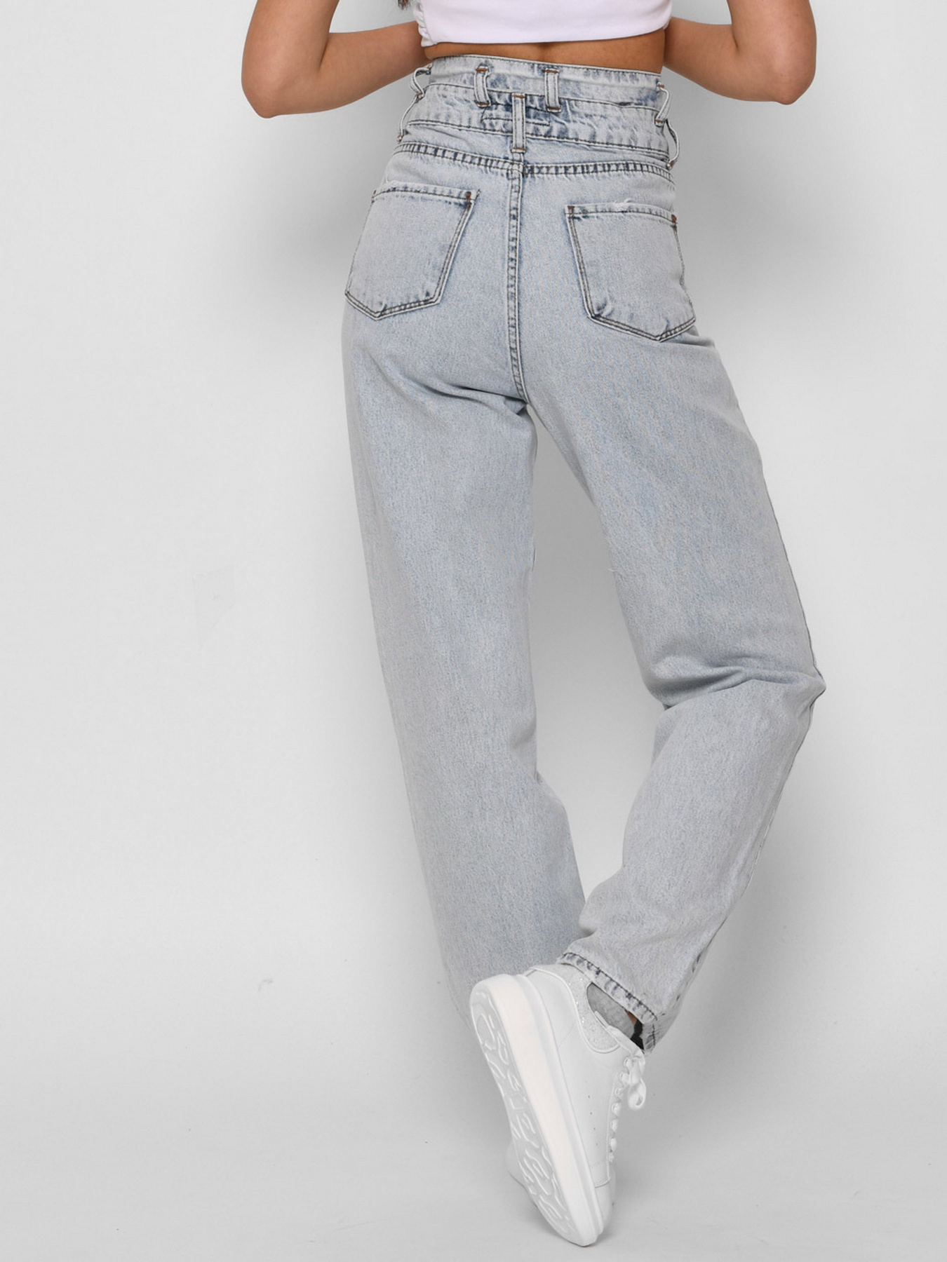 Прямые джинсы CARICA модель 3189111 Фото