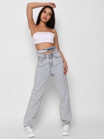 Прямые джинсы CARICA модель 3189111 Фото