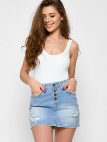 Джинсова спідниця CARICA модель 3189811 Фото