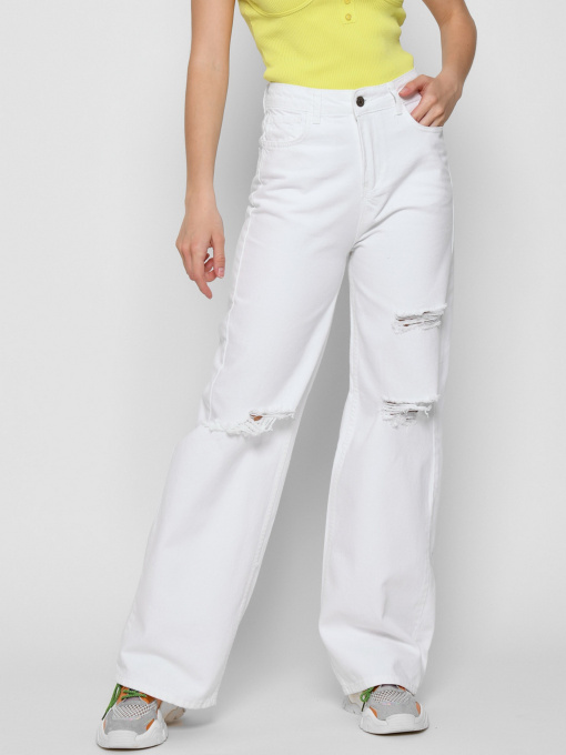 Широкі джинси CARICA Модель 319313 Фото