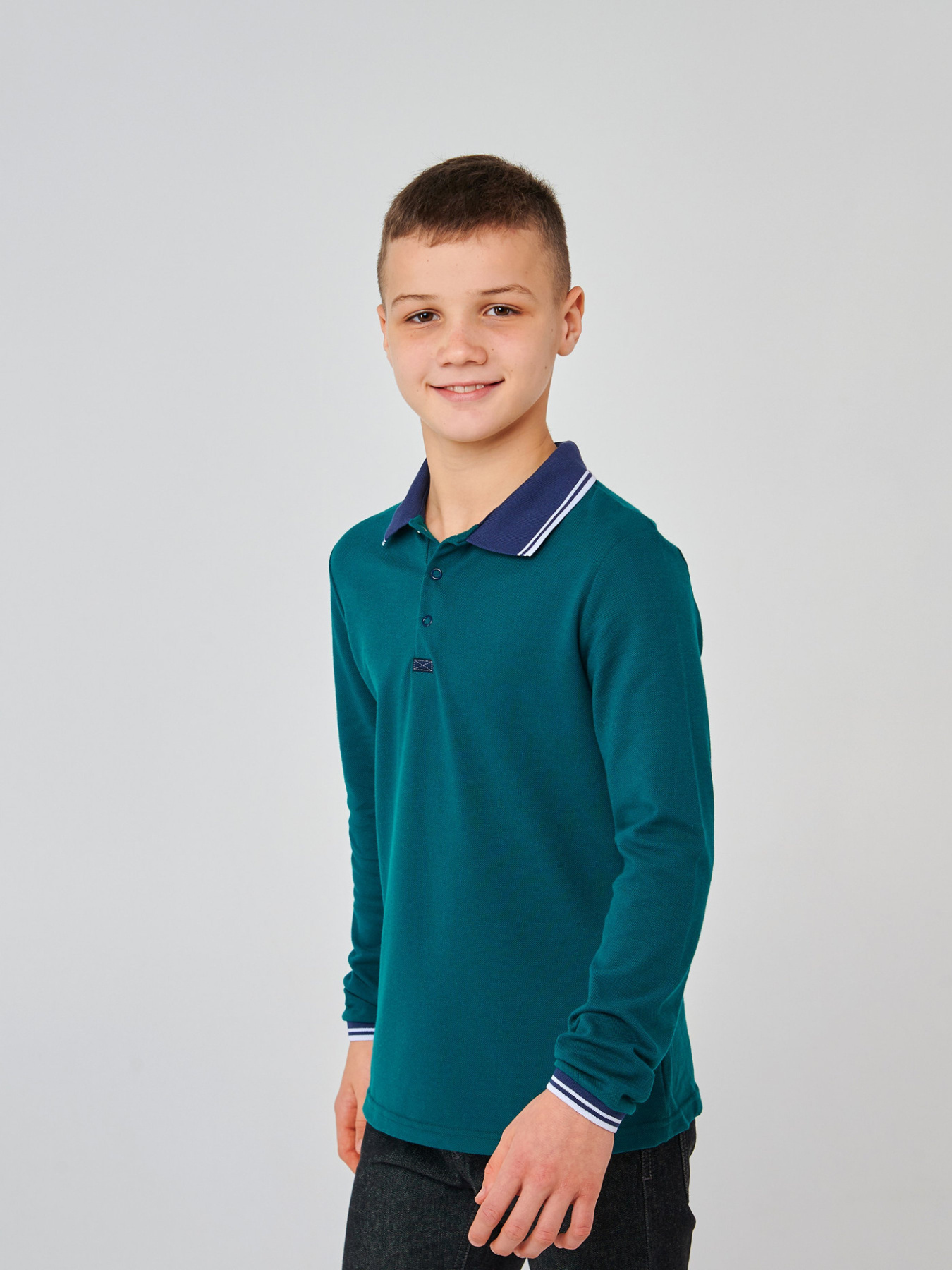 Поло SMIL Модель smil_114108-zelenyj Фото