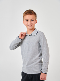 Поло SMIL модель smil_114108-seryj-melanz Поло SMIL модель smil_114108-seryj-melanz Фото