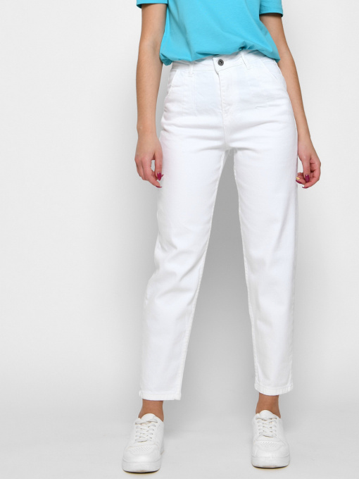 Джинсы мом CARICA модель 319393 Фото