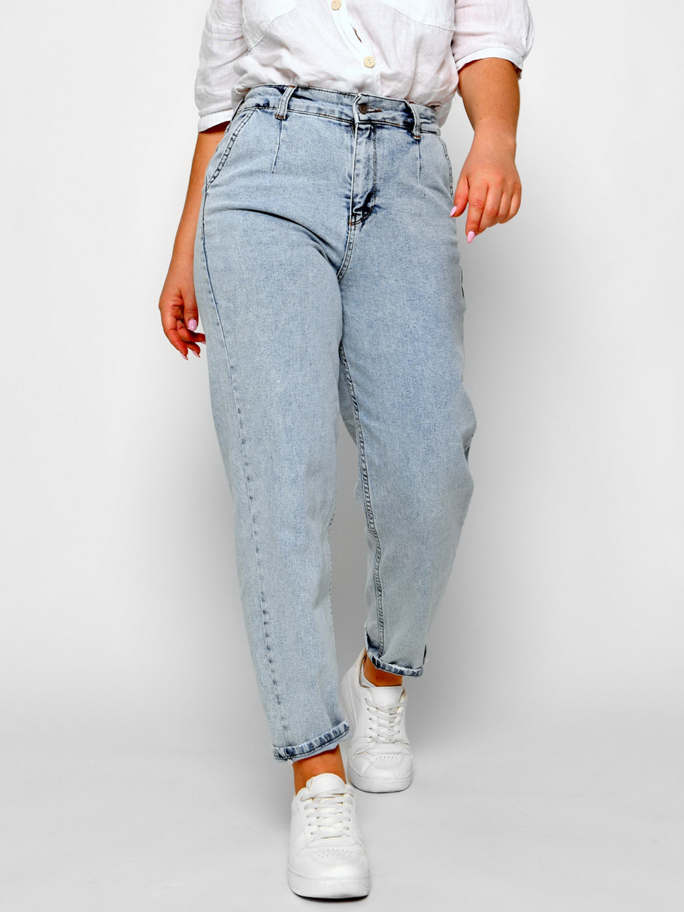 Джинсы мом CARICA модель 3194211 Фото