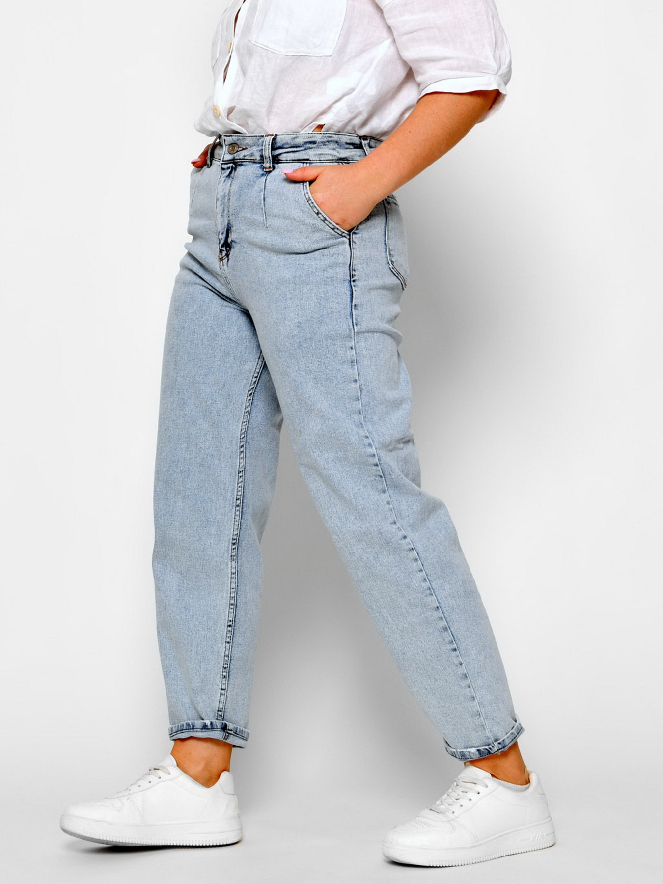 Джинсы мом CARICA модель 3194211 Фото