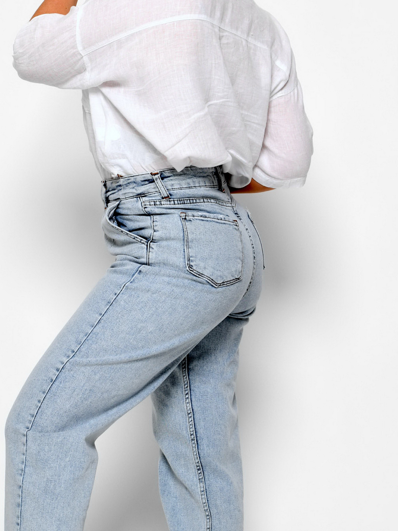 Джинси мом CARICA модель 3194211 Джинси мом CARICA модель 3194211 Фото