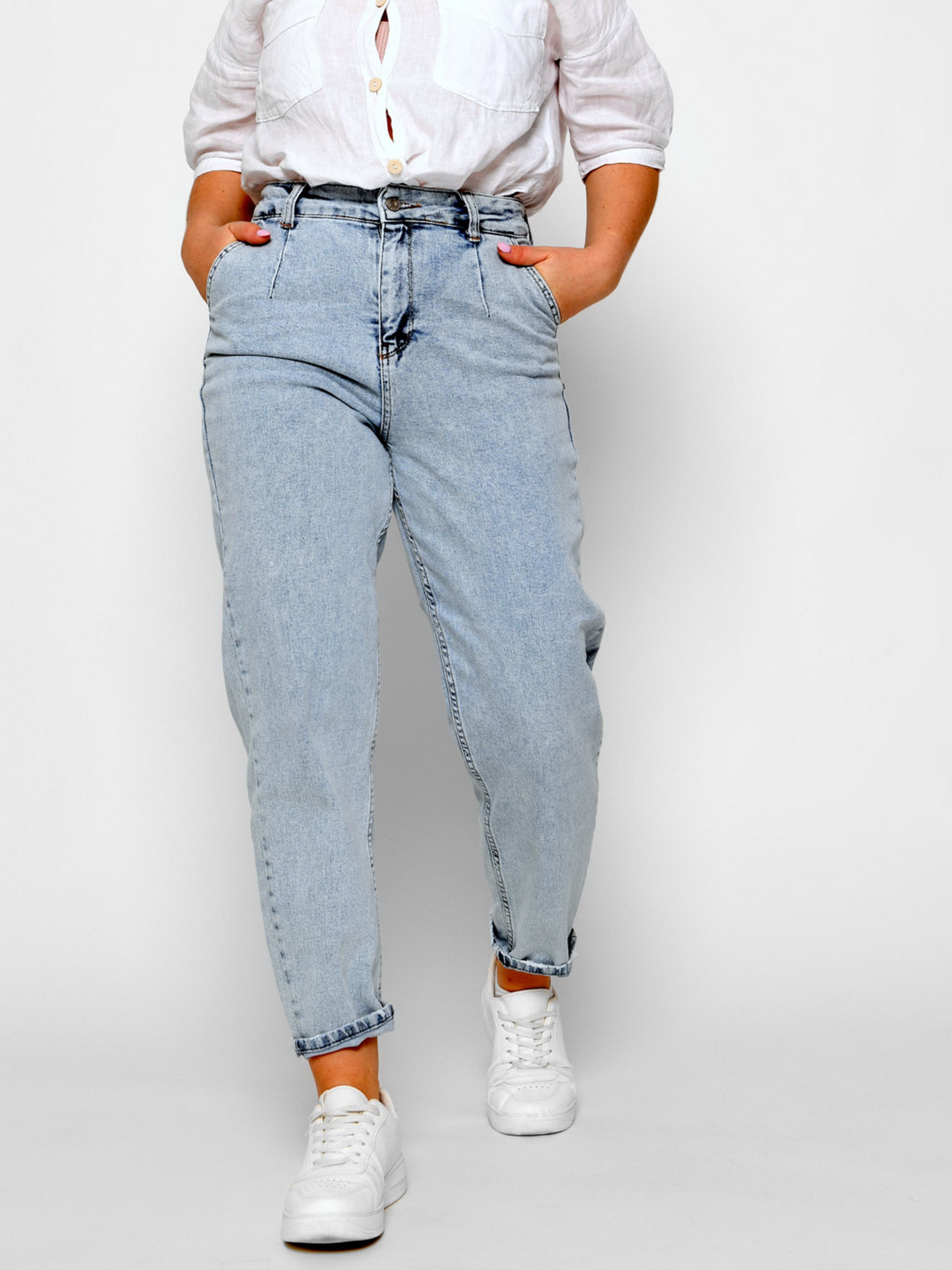 Джинси мом CARICA модель 3194211 Джинси мом CARICA модель 3194211 Фото