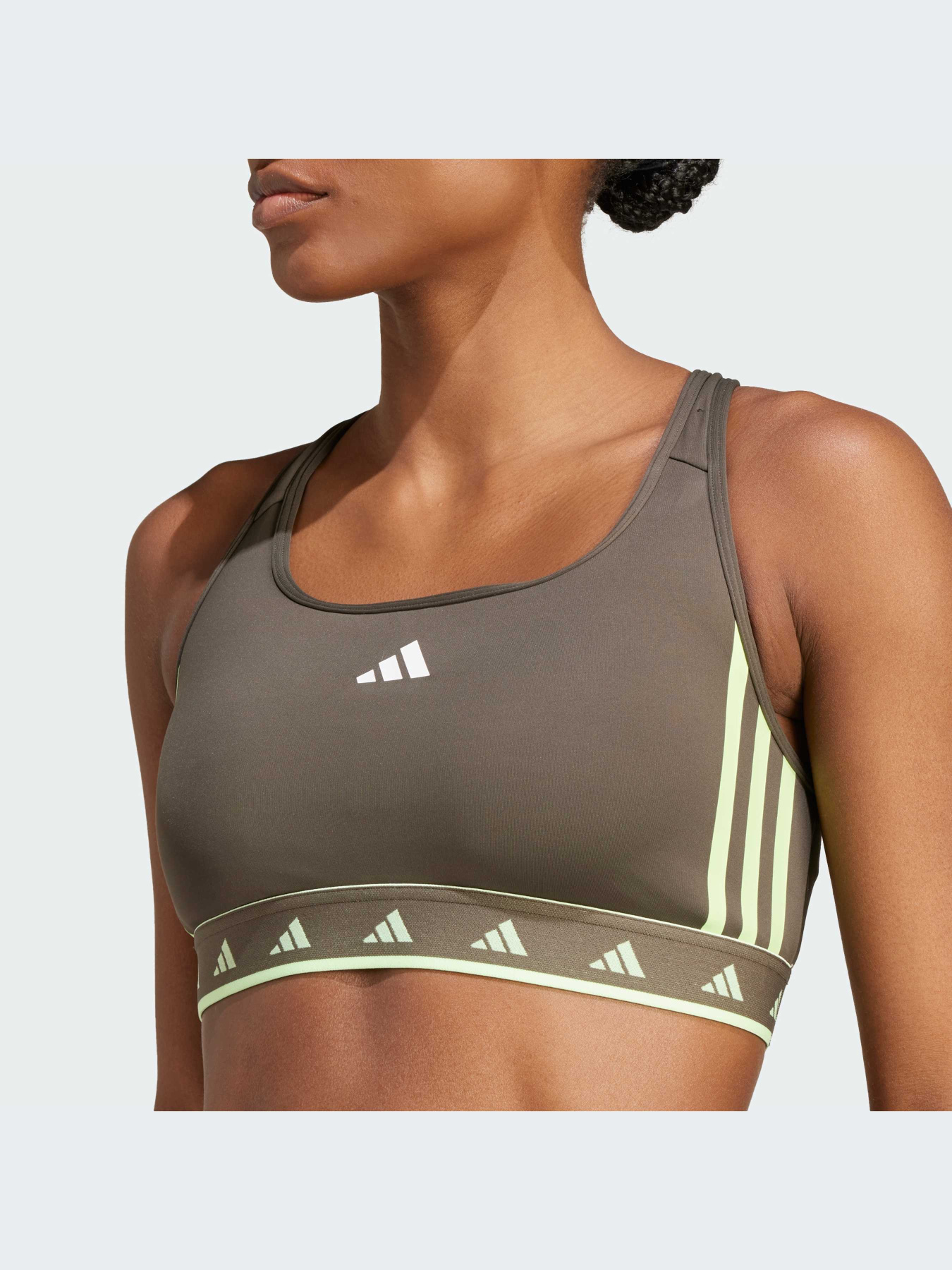 Спортивный топ Adidas Clima модель IS4499 Фото