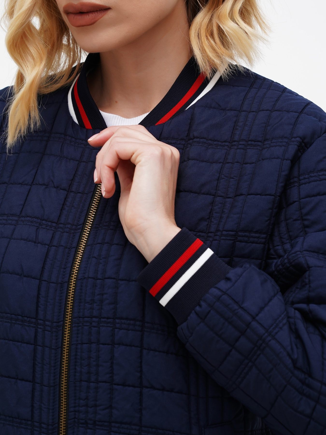 Бомбер A.G.N.A модель AG-12004-BLUE Фото