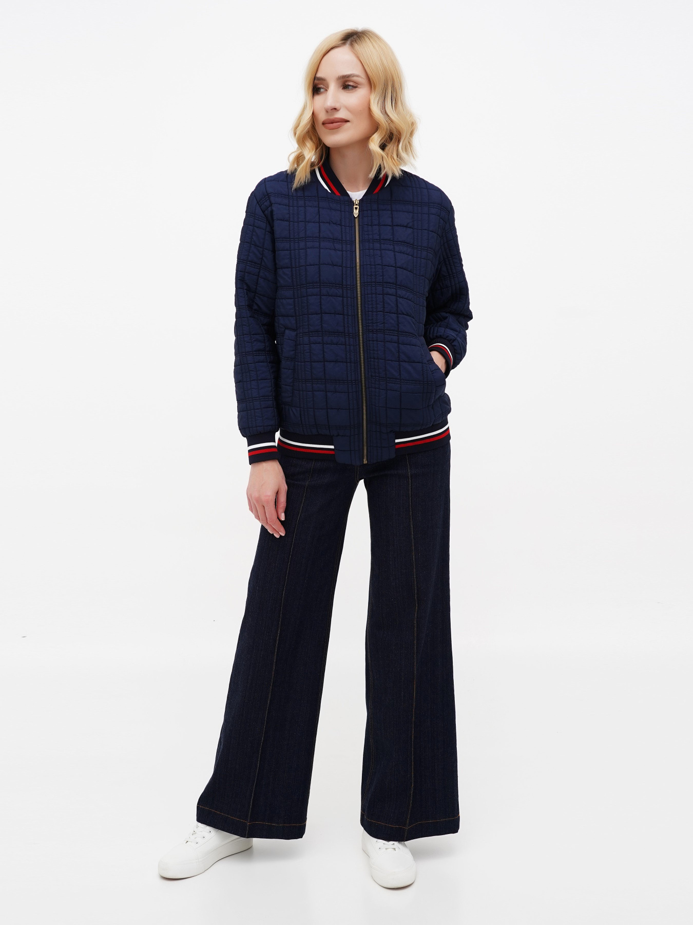 Бомбер A.G.N.A модель AG-12004-BLUE Фото