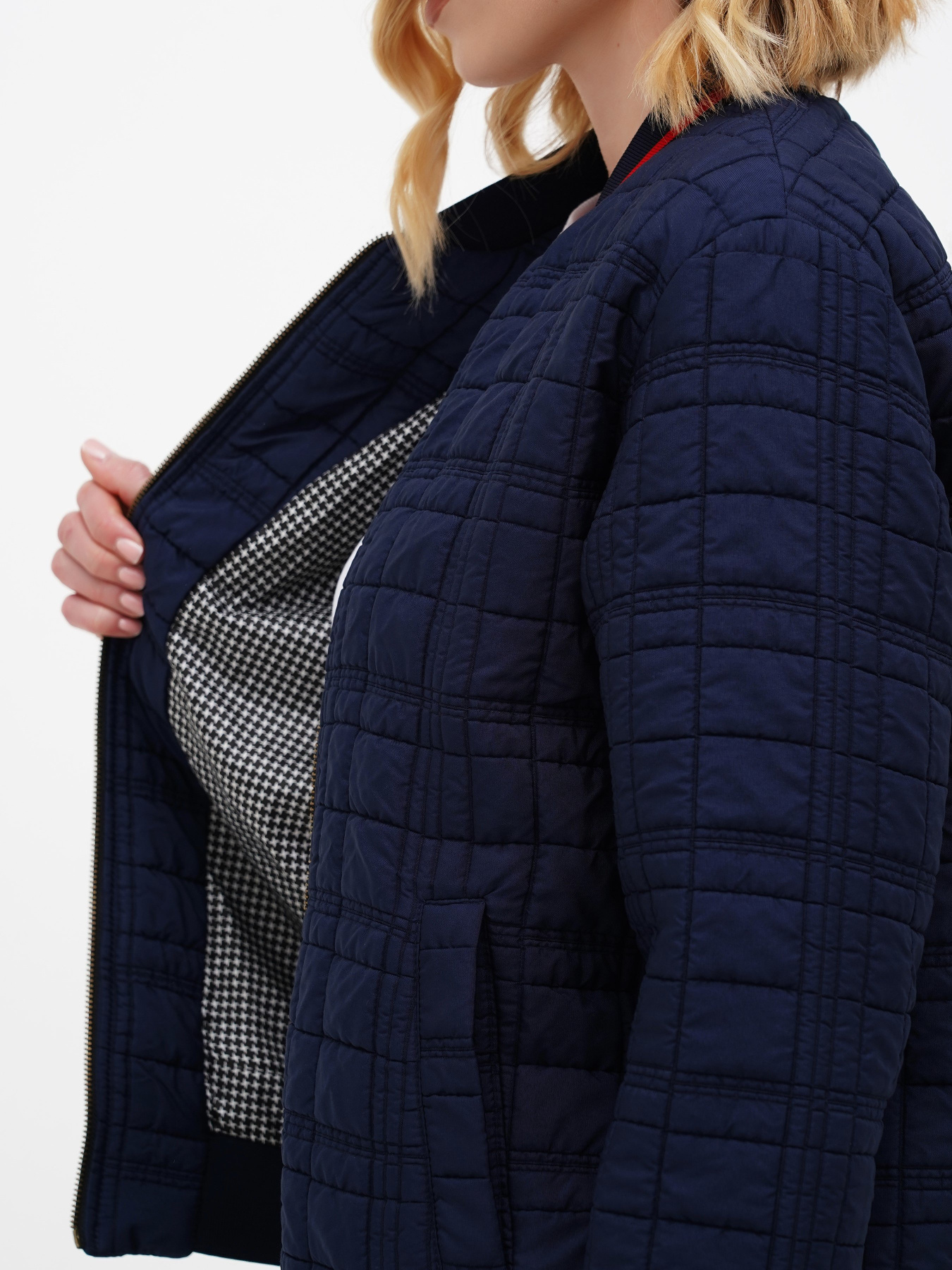 Бомбер A.G.N.A модель AG-12004-BLUE Фото