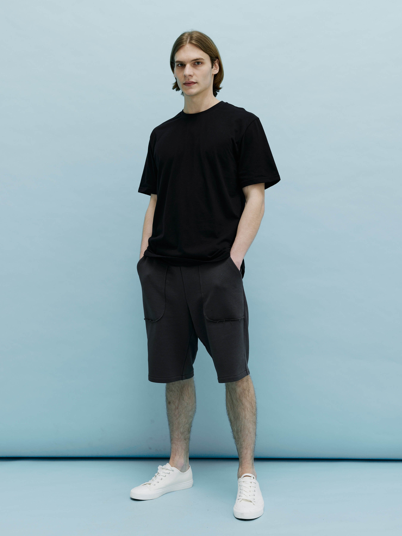 Шорты Роза модель 230928_grey Фото