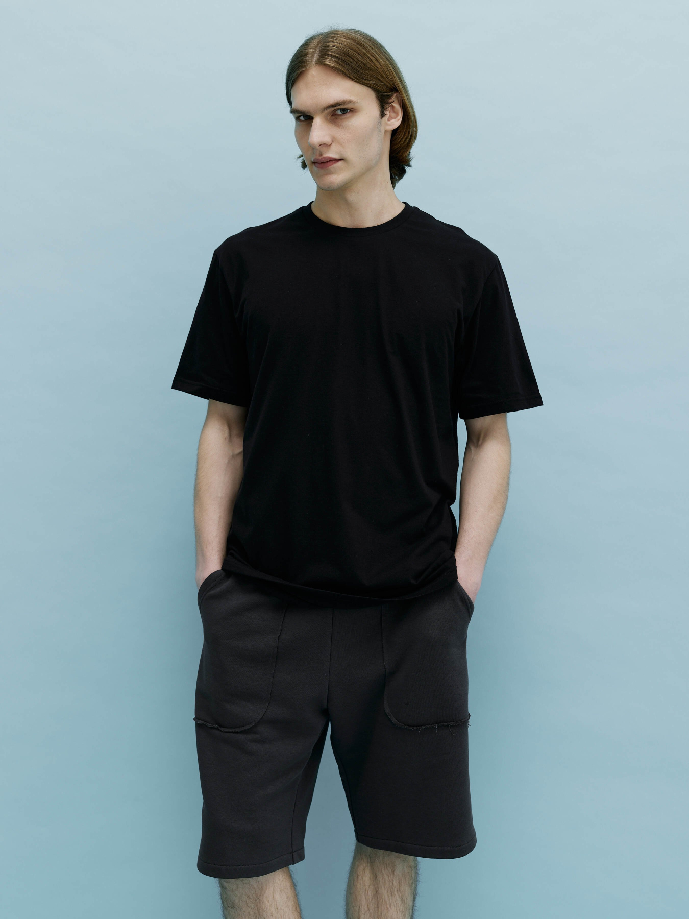 Шорты Роза модель 230928_grey Фото