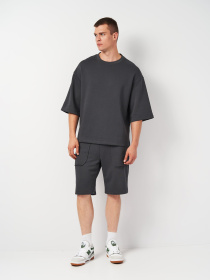 Шорты Роза модель 230928_grey Фото