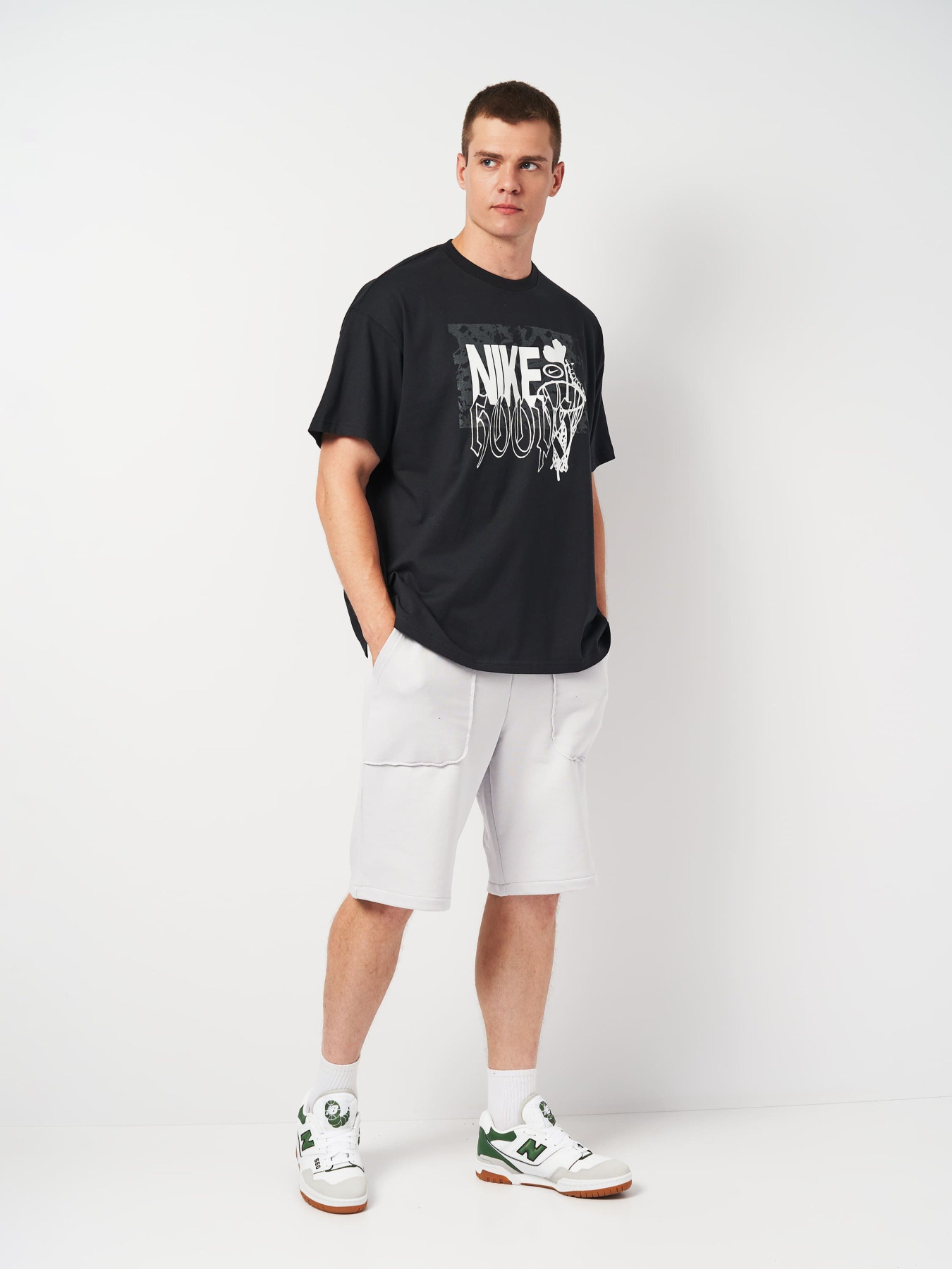 Повседневные шорты Роза модель 230928_light_grey Фото