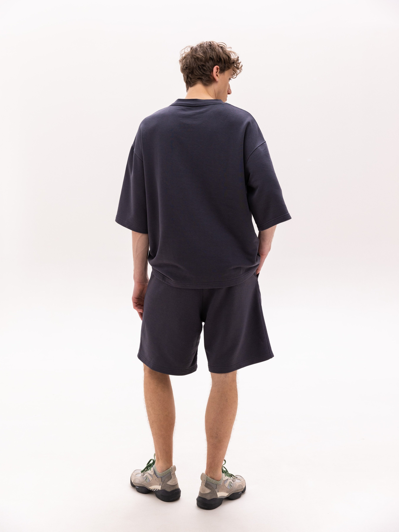 Шорты Роза модель 231214_grey Фото