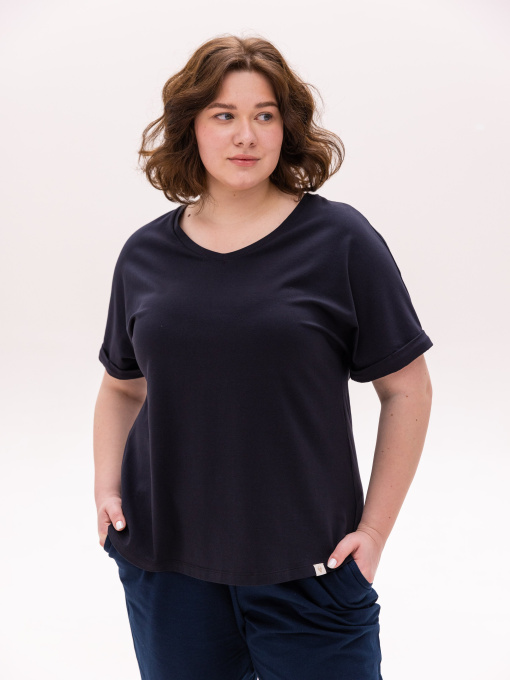 Футболка Роза модель 230938_black Фото