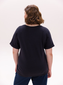 Футболка Роза модель 230938_black Фото