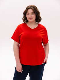 Футболка Роза модель 230938_red Фото