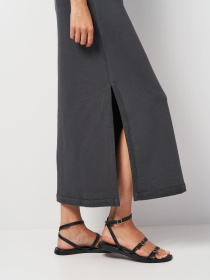 Платье макси Роза модель 230710_grey Фото