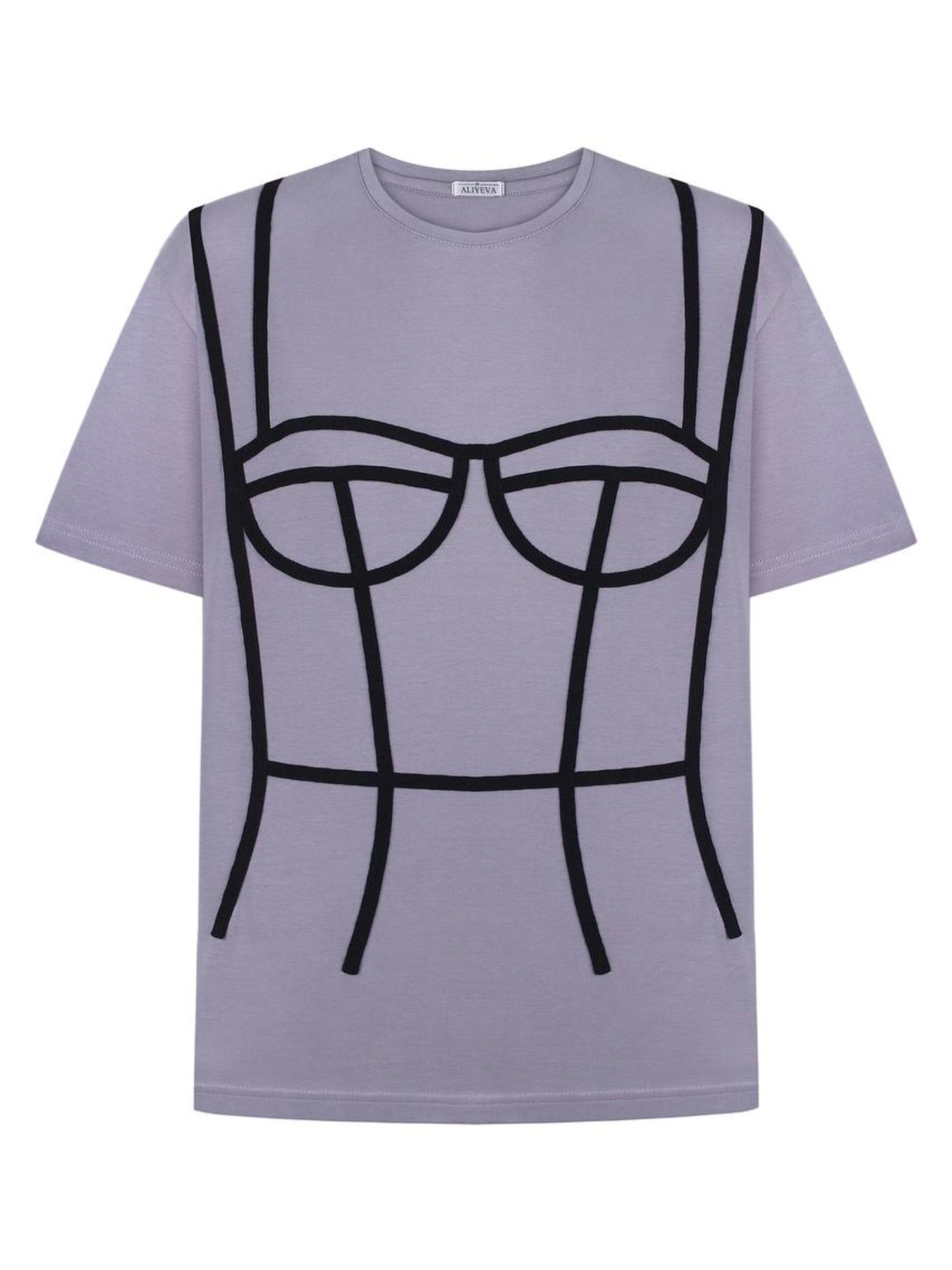 Футболка ALIYEVA модель A2 Фото